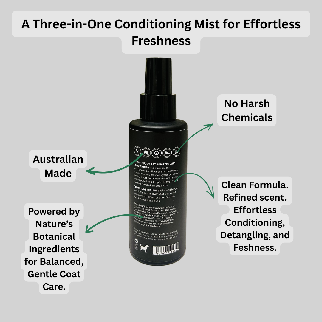 My Pet Buddy Coat Spritz & Leave-In Conditioner